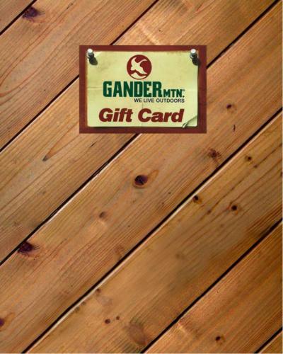 Gander Mountain - Gift Card Opening